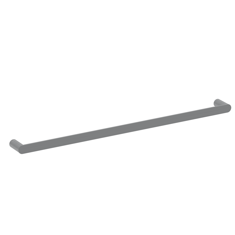 Pinnacles Towel Rail Single 800mm Brushed Gun Metal