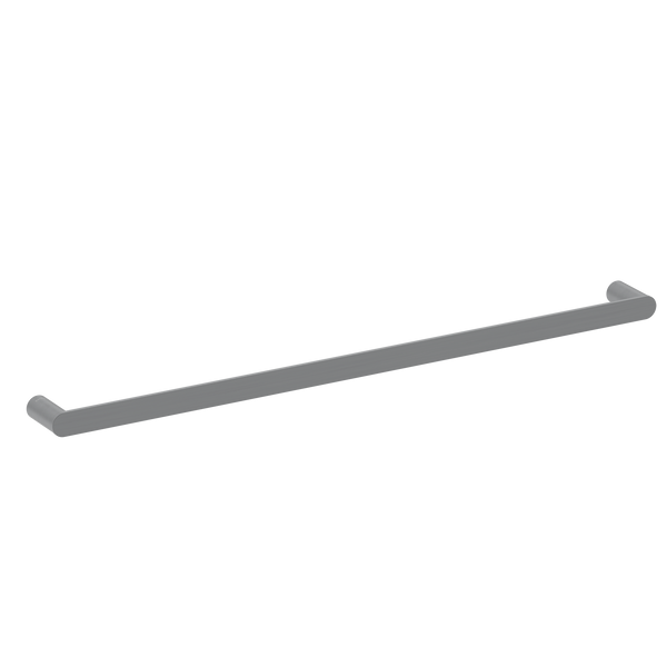 Pinnacles Towel Rail Single 800mm Brushed Gun Metal