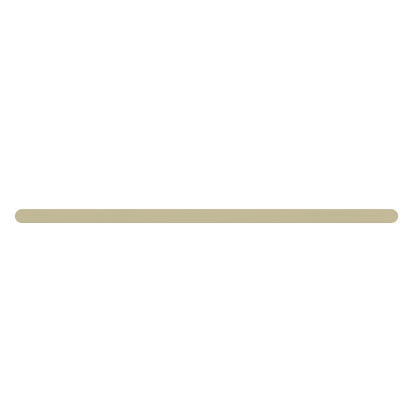Pinnacles Towel Rail Single 800 mm Gold Brushed