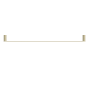 Pinnacles Towel Rail Single 800 mm Gold Brushed