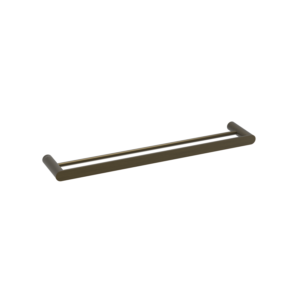Pinnacles Towel Rail Double 600mm Antique Brass