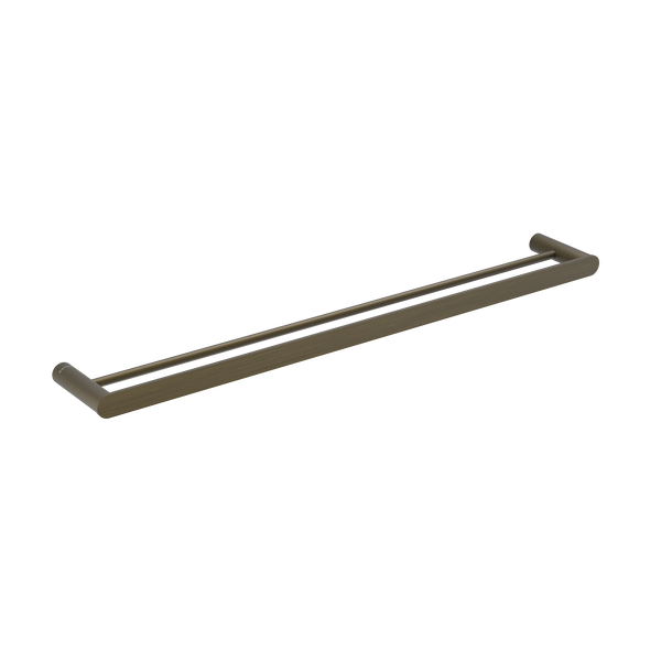 Pinnacles Towel Rail Double 800mm Antique Brass