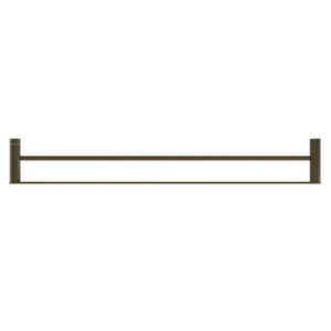 Pinnacles Towel Rail Double 800mm Antique Brass