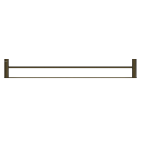 Pinnacles Towel Rail Double 800mm Antique Brass