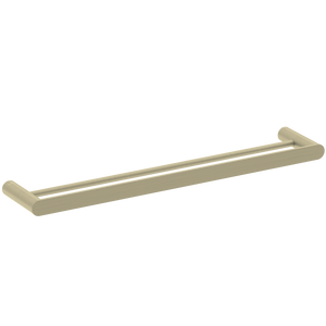 Pinnacles Towel Rail Double 600mm Gold Brushed