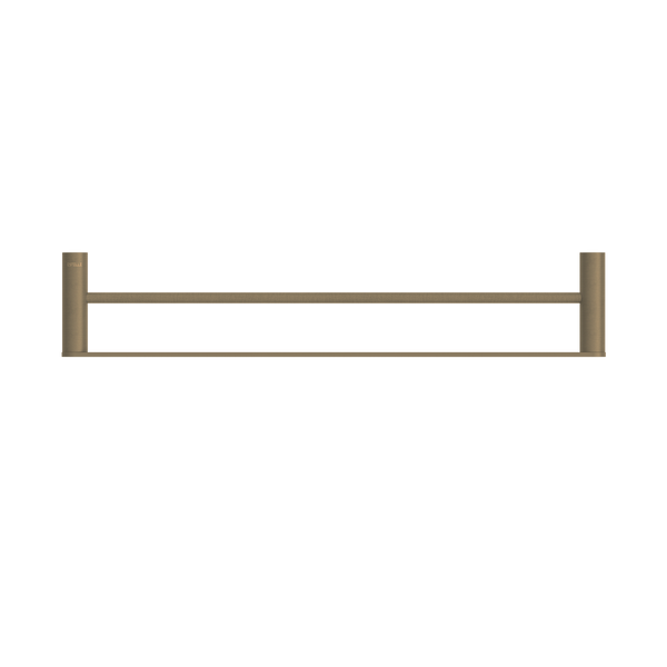 Pinnacles Towel Rail Double 600mm Antique Brass