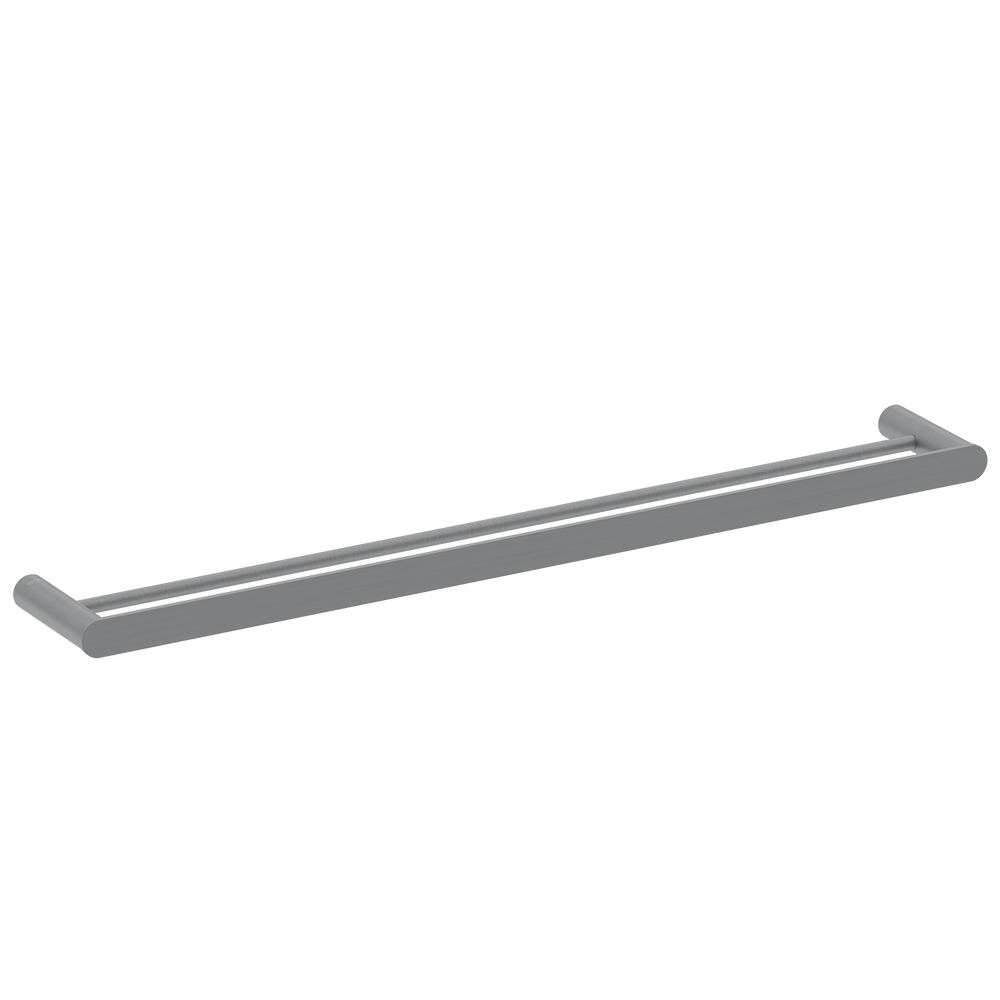 Pinnacles Towel Rail Double 800mm Brushed Gun Metal
