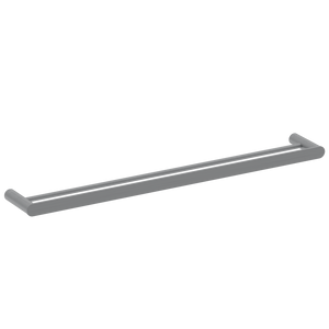 Pinnacles Towel Rail Double 800mm Brushed Gun Metal