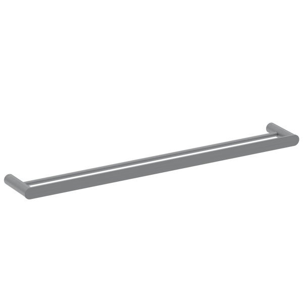 Pinnacles Towel Rail Double 800mm Brushed Gun Metal