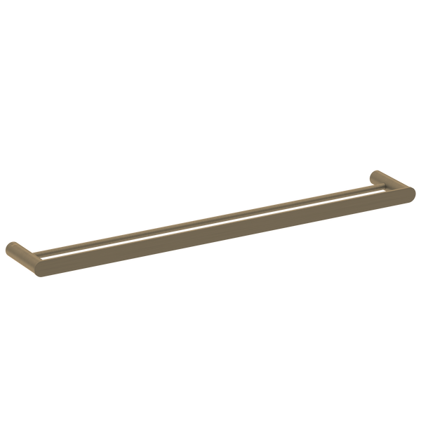 Pinnacles Towel Rail Double 800mm Antique Brass