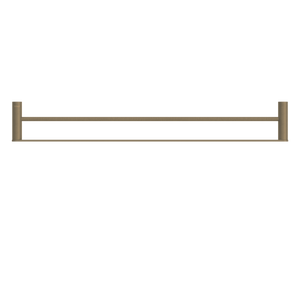 Pinnacles Towel Rail Double 800mm Antique Brass