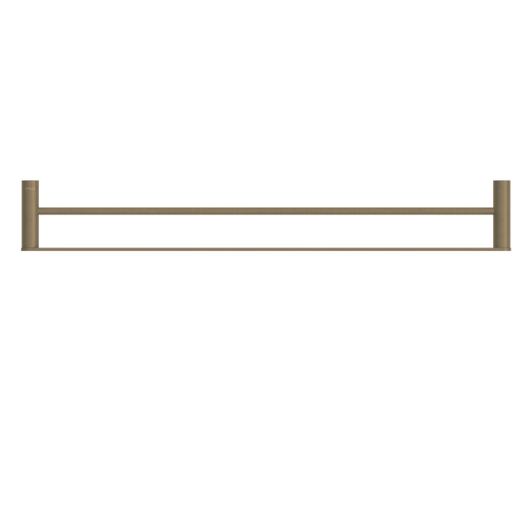 Pinnacles Towel Rail Double 800mm Antique Brass