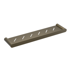 Pinnacles Shower Shelf 500mm Antique Brass