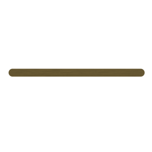 Pinnacles Shower Shelf 500mm Antique Brass