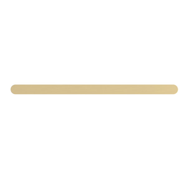 Pinnacles Shower Shelf 500mm Soft Gold Brushed