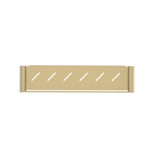 Pinnacles Shower Shelf 500mm Soft Gold Brushed