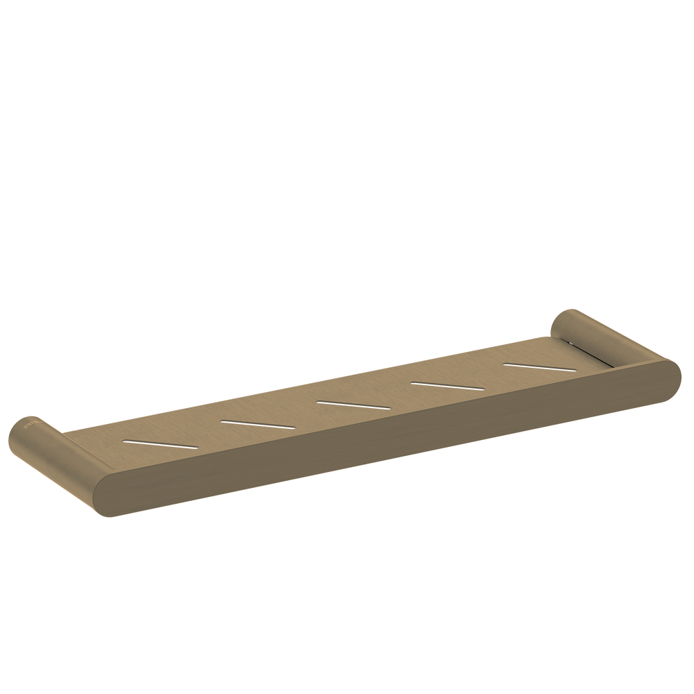 Pinnacles Shower Shelf  500mm Antique Brass