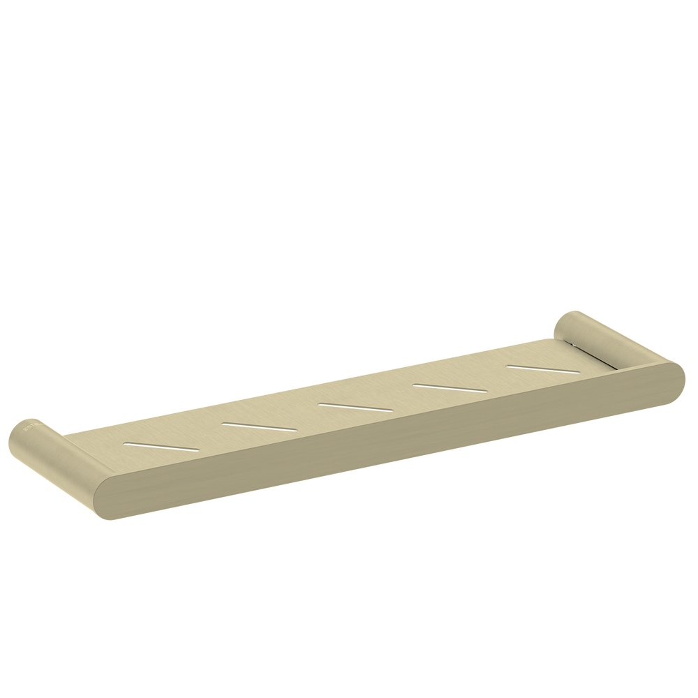Pinnacles Shower Shelf  500mm Gold Brushed