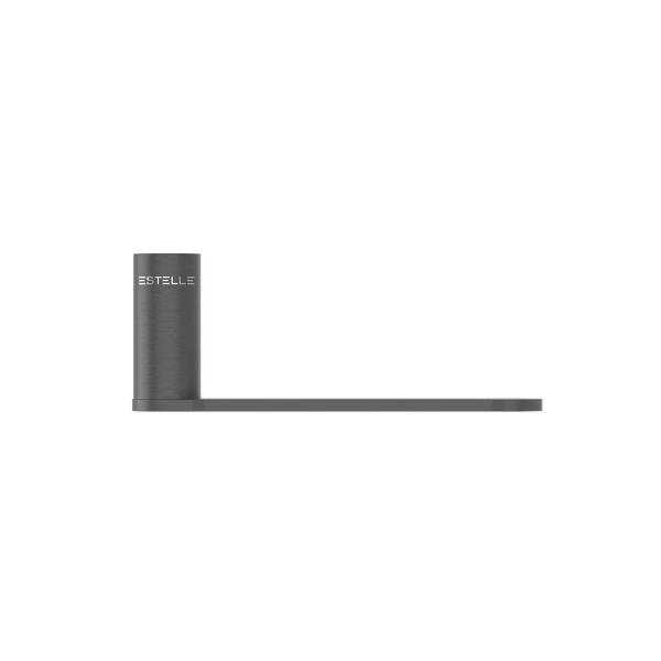 Pinnacles Toilet Roll Holder Brushed Gun Metal