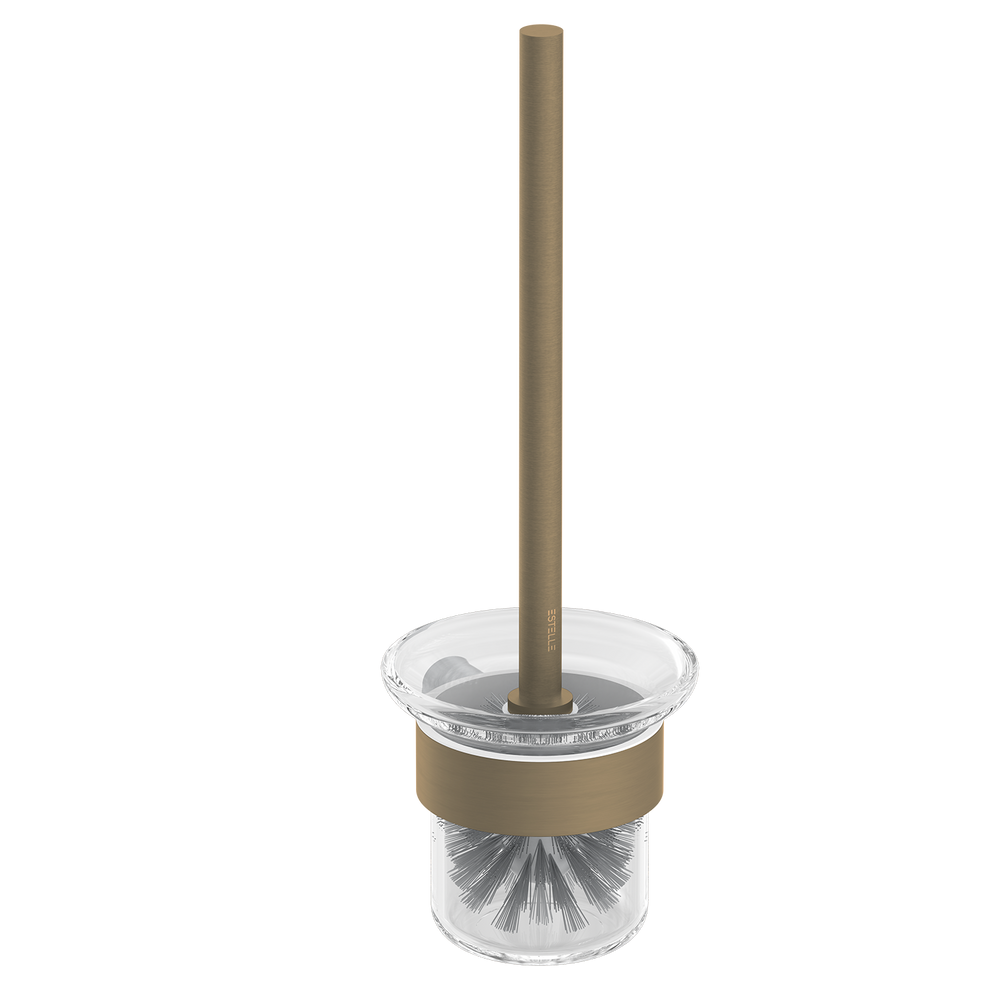 Pinnacles Toilet Brush Antique Brass