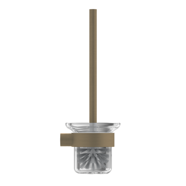 Pinnacles Toilet Brush Antique Brass
