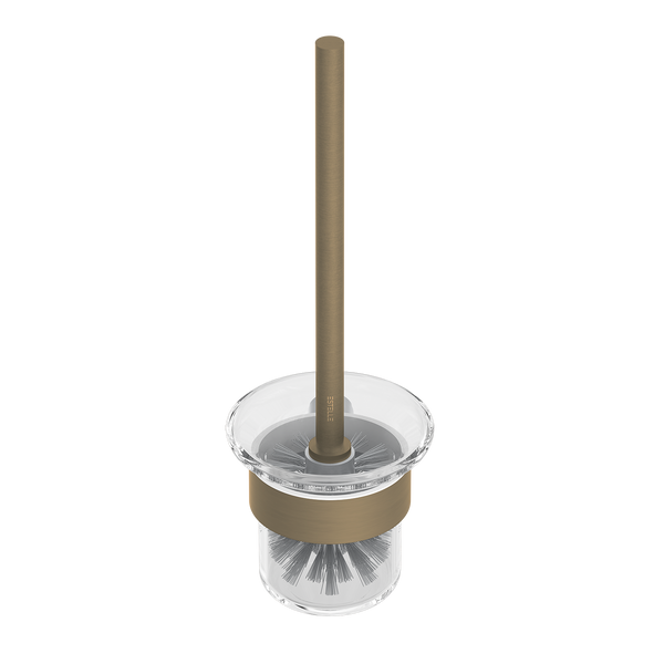 Pinnacles Toilet Brush Antique Brass