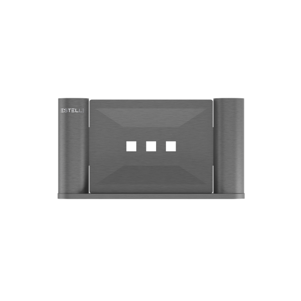 Pinnacles Soap Holder Brushed Gun Metal
