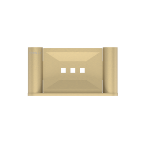 Pinnacles Soap Holder Soft  Gold Brushed