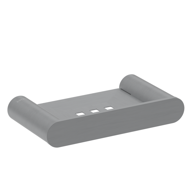 Pinnacles Soap Holder Brushed Gun Metal