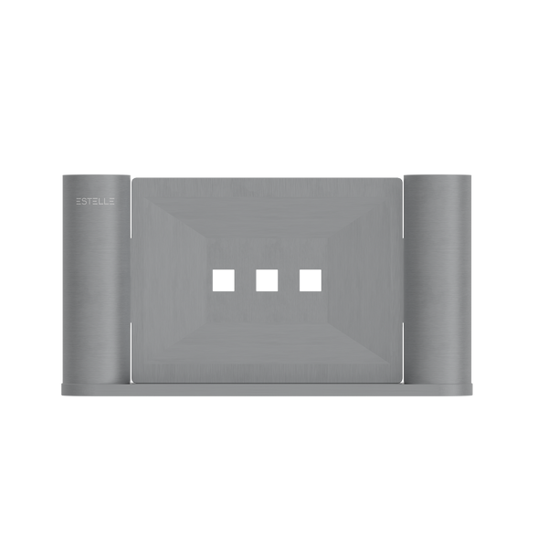 Pinnacles Soap Holder Brushed Gun Metal