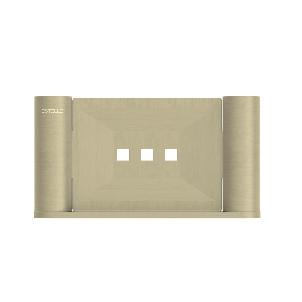 Pinnacles Soap Holder Gold Brushed