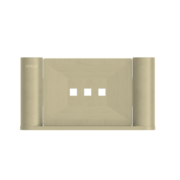 Pinnacles Soap Holder Gold Brushed