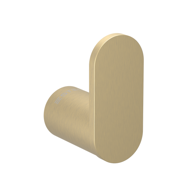 Pinnacles Bathroom Robe Hook Soft Gold Brushed