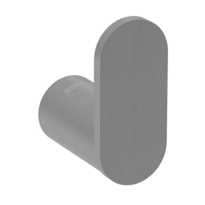 Pinnacles Bathroom Robe Hook Brushed Gun Metal