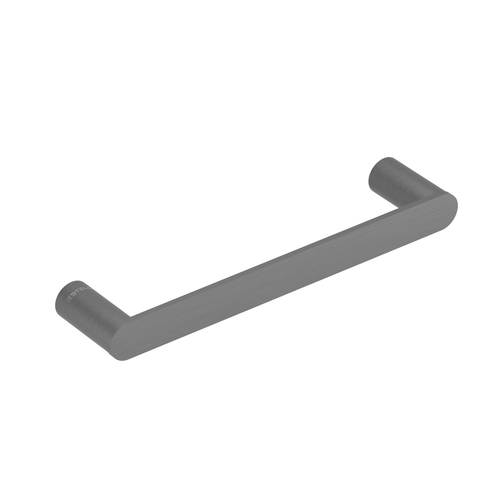 Pinnacles Small Towel Rail Brushed Gun Metal