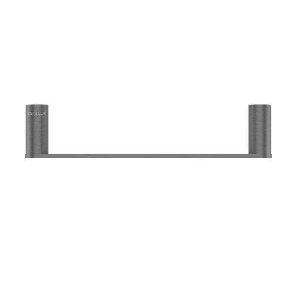 Pinnacles Small Towel Rail Brushed Gun Metal