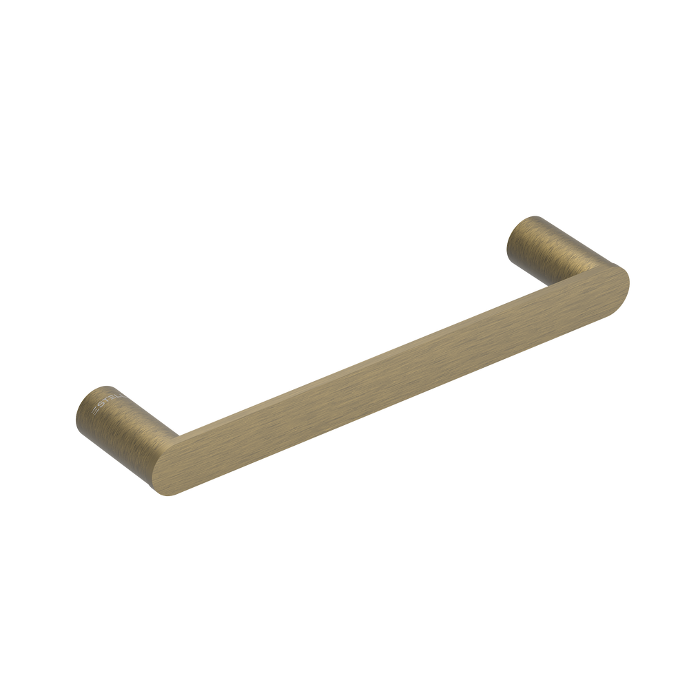 Pinnacles Small Towel Rail Antique Brass