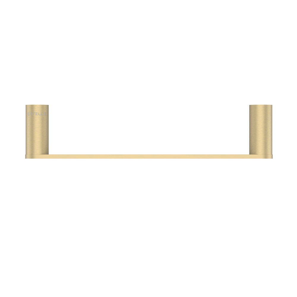 Pinnacles Small Towel Rail Soft Gold Brushed