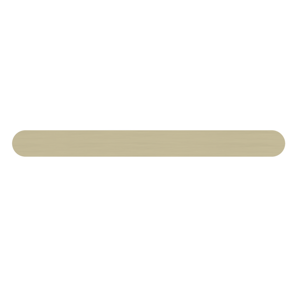 Pinnacles Small Towel Rail Gold Brushed