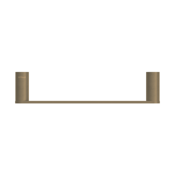 Pinnacles Small Towel Rail Antique Brass