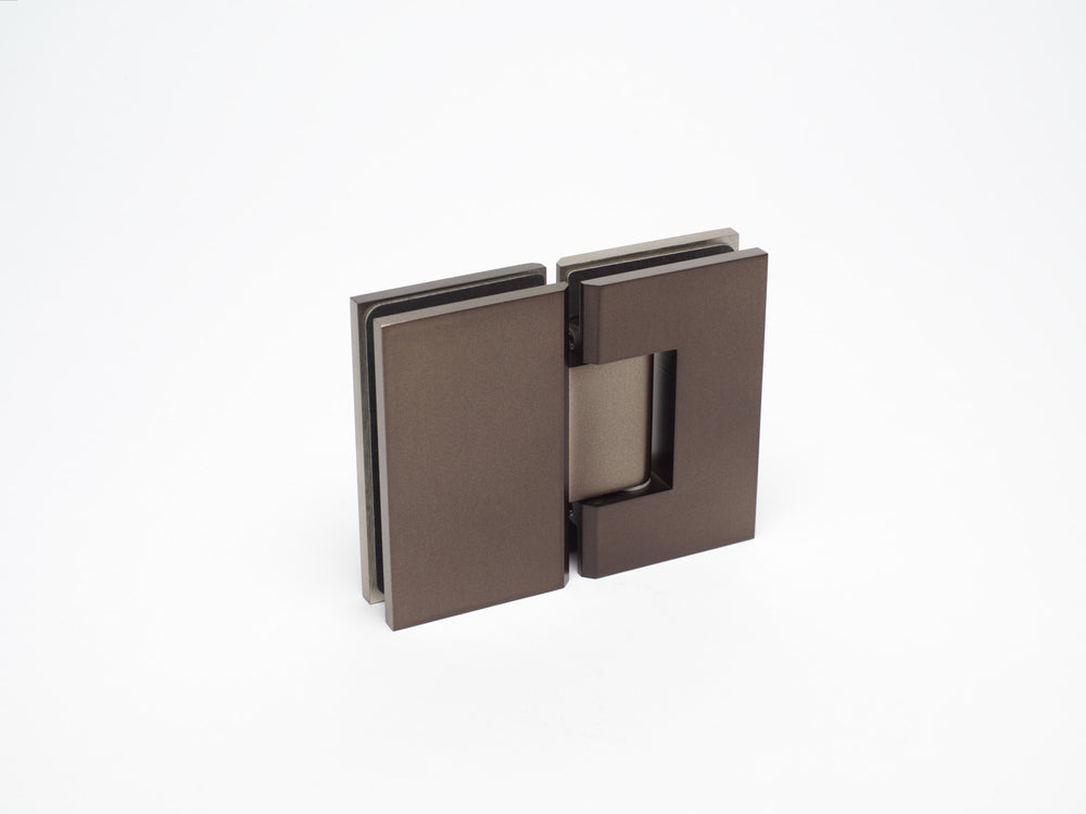 Boutique Range Glass to Glass 180 Degree Hinge - Onyx Bronze