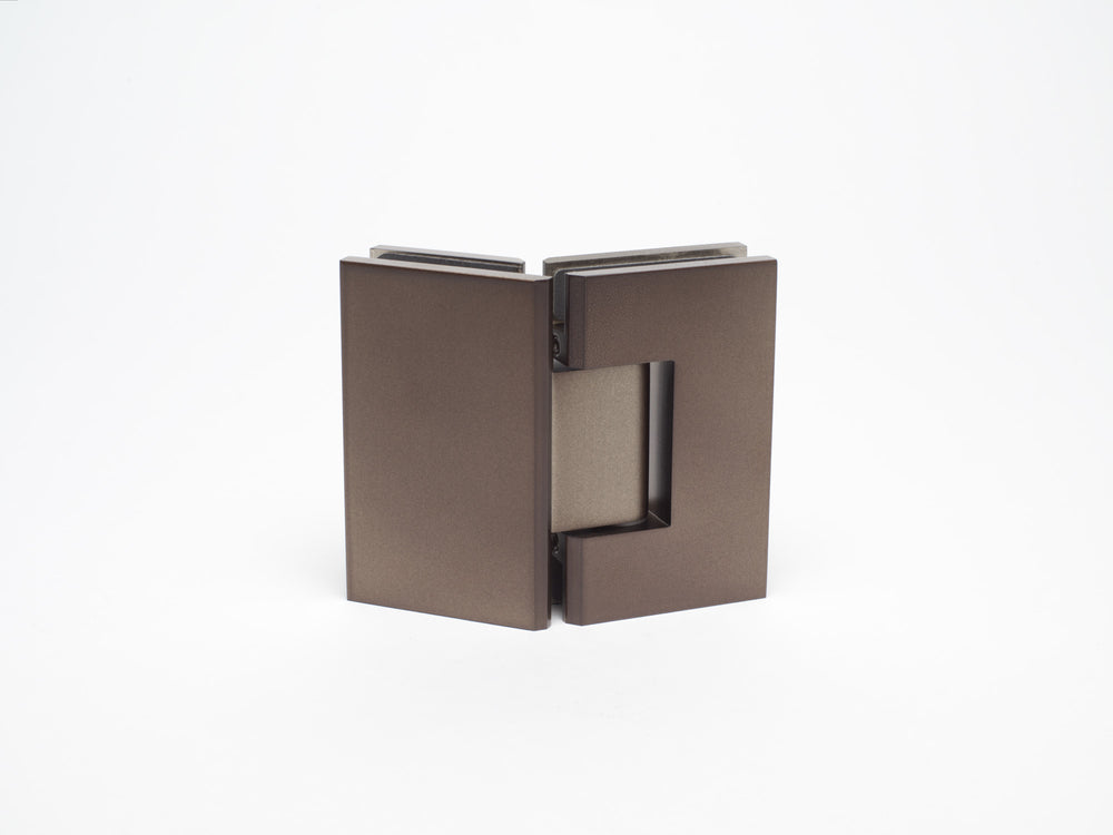 Industry Boutique Glass to Glass 135 Degree Hinge -Onyx Bronze