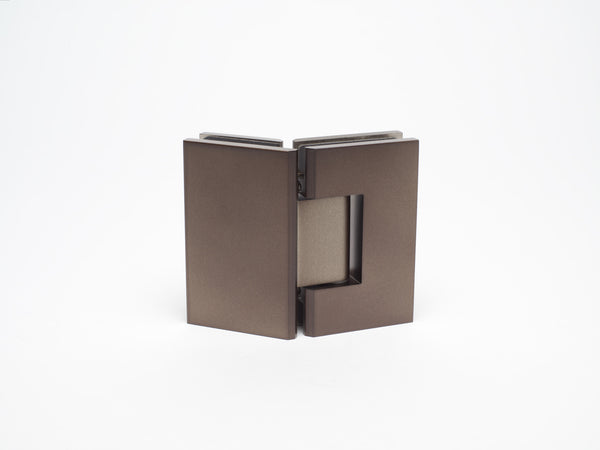 Industry Boutique Glass to Glass 135 Degree Hinge -Onyx Bronze