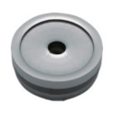 Round Washer 32mm Polished Chrome