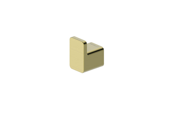 Boston Robe Hook Brushed Brass