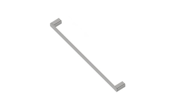 Boston Towel Rail Single 600mm Satin Nickel