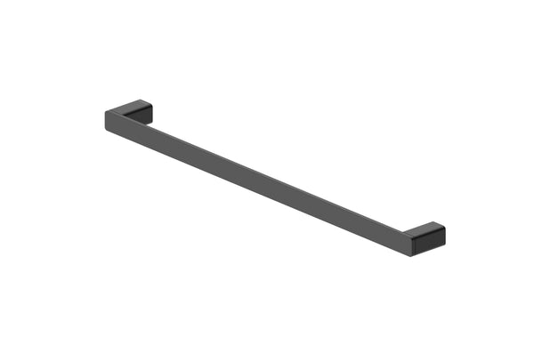 Boston Towel Rail Single 600mm Matte Black