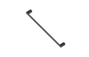 Boston Towel Rail Single 600mm Matte Black