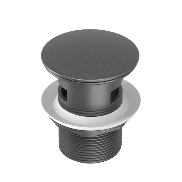 Pinnacles Basin Waste with Overflow Brushed Gun Metal