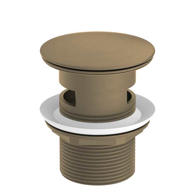 Pinnacles Basin Waste with Overflow Antique Brass